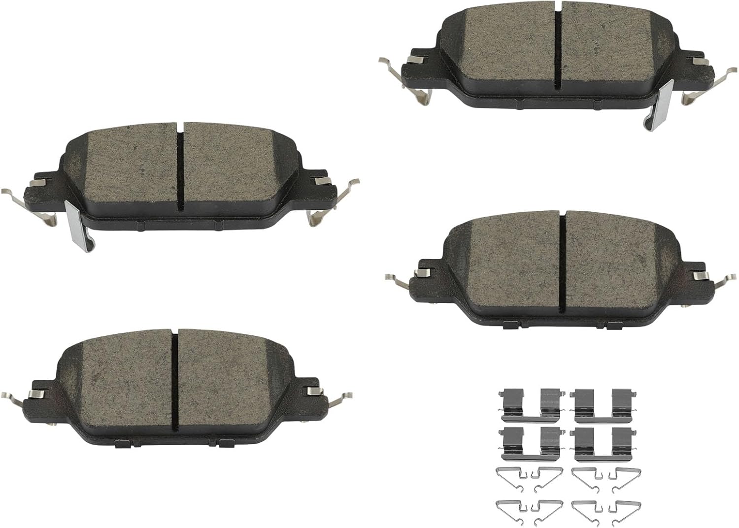 LSAILON[D2037]Rear Ceramic Disc Brake Pads Set For Honda CR-V 2017-2023[4PCS]