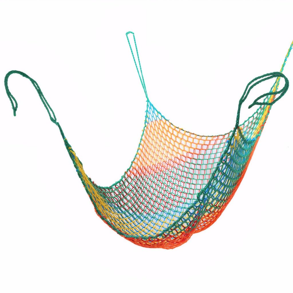 Climbing Cargo Net for Kids - Double Layers Heavy Duty Playground Safety Net, Outdoor Climbing Net for Treehouse Accessories, Backyard, Jungle