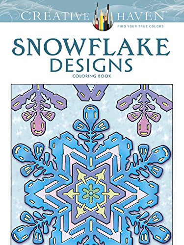 Creative Haven Snowflake Designs Coloring Book (Adult Coloring Books: Seasons) image 2