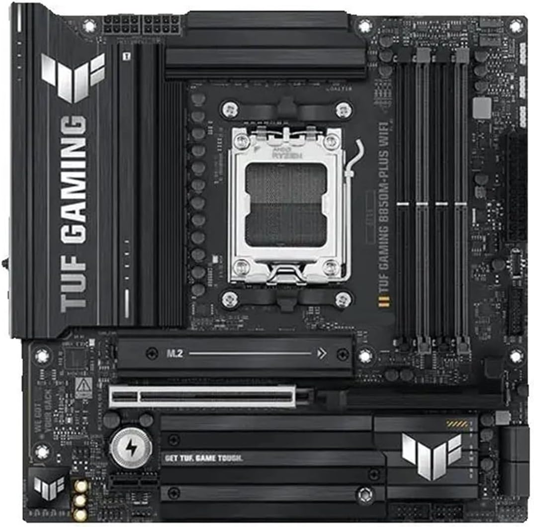 Desktop Motherboard Fit for ASUS TUF Gaming B850M Plus WiFi AMD B850 Micro ATX Supports Up to 9000 Series Ryzen Socket AM5 Motherboard