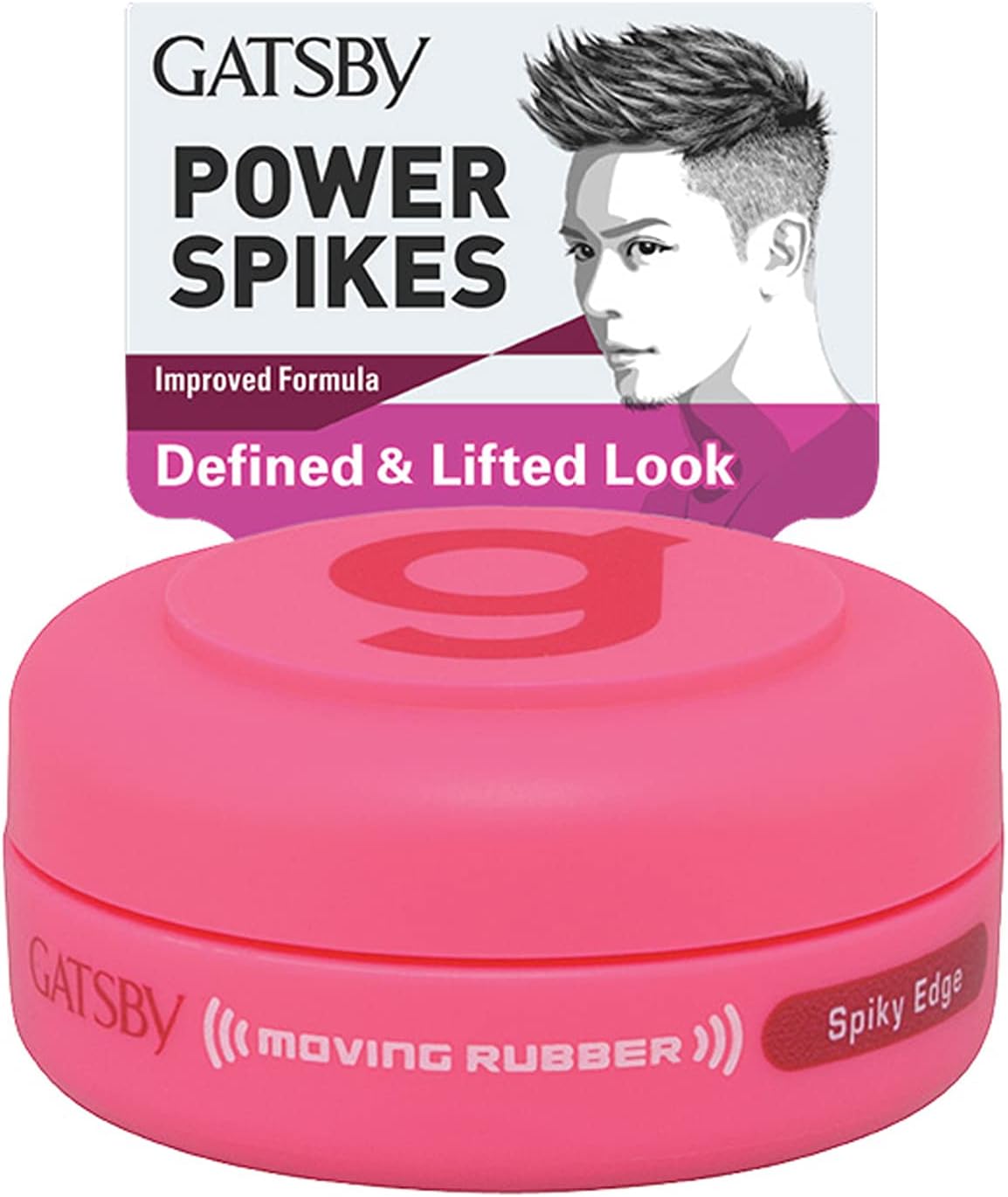 Amazon ギャツビー ムービングラバー スパイキーエッジ モバイル15g Mandom マンダム ヘアワックス ポマード 通販