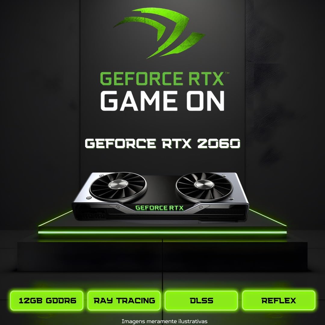 PC Gamer LUDIC by BluePC - AMD Ryzen 5 5500, Geforce RTX 2060 12GB