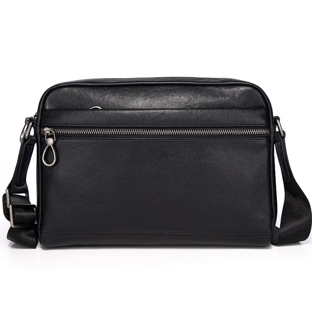 Mens Leather Shoulder Bag Leather Casual Messenge Bags Crossbody Bag Messenger Bags