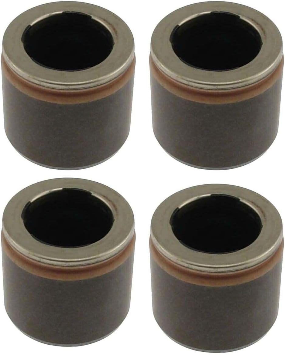 4 Set of - Disc Brake Caliper Piston-Phenolic Front Rear 1-Qty for Chevy for Express 3500 08-19 for Express 4500 09-16 for Silverado 3500 01-06 & Classic 07 for Silverado 3500HD 07-10