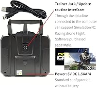 Vista 4 de FS-i6X Transmisor y receptor RC FS-iA6B iBus 10 canales o PWM 6CH 2.4GHz Fly AFHDS2A Sky Radio Control System para FPV Drone Multirotor, ala fija