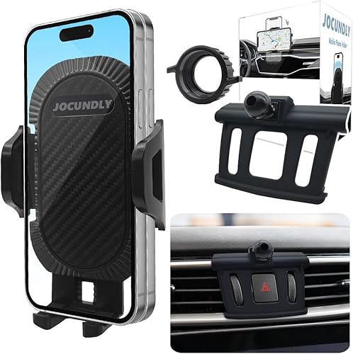 JOCUNDLY Car Phone Mount 2015-2023 Nissan Murano Thick Case Friendly Mobile Phone Holder Cell Navigation Bracket Air Vent Auto Accessories Cradles,