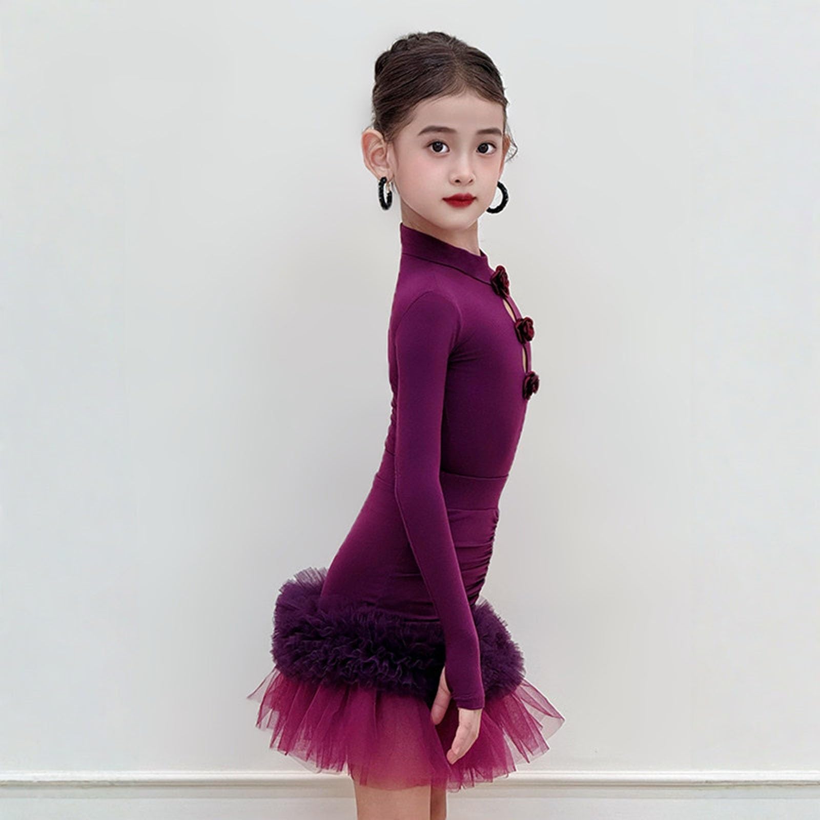 Abiti Classici Da Ballo Latino Body For Bambina In Due Pezzi Gonna In Tulle