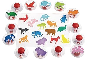 Colorations Animal Stampers for Children's Imaginative Play