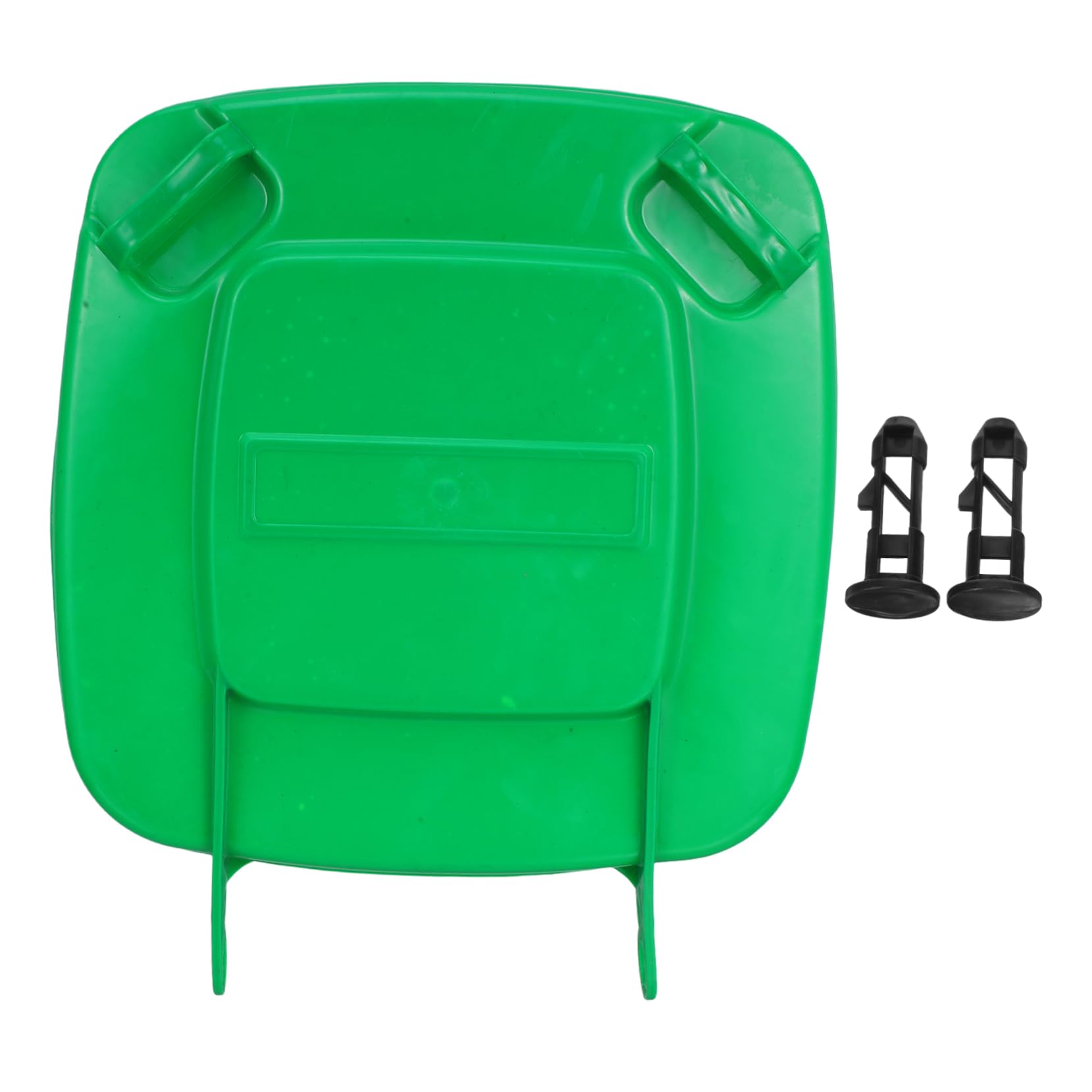 PRETYZOOM 1 Set Outdoor Trash Can Lid Trash Bin Garbage Bin Cover Trash Can Cover Parts Trash Can Part Lids for Waste Bin Trash Can Lid Connector Round Trash Can Thickened Lid Plastic Green