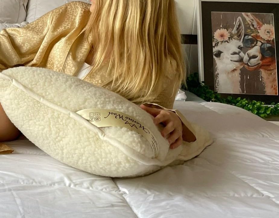 KUSSEN HOOFDKUSSEN KUSSENSLOOP 100% Merino Wol € 29,95 (zonder vulling
