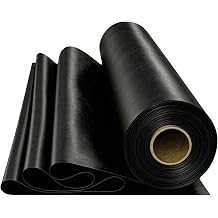 0.13mm HDPE Pond Liner Underlays Flexible Sealing Film Damp Proof Membrane for Small Ponds Waterfalls Water Gardens | 3.3x19.7ft