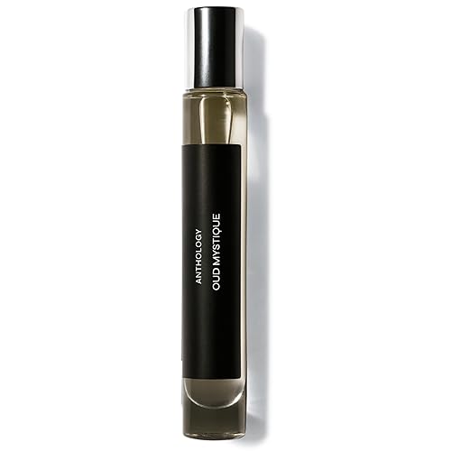 Anthology Oud mystique roll on Perfume Oil 0.3oz 9 ML | Amber Oud Wood Perfume rollerball