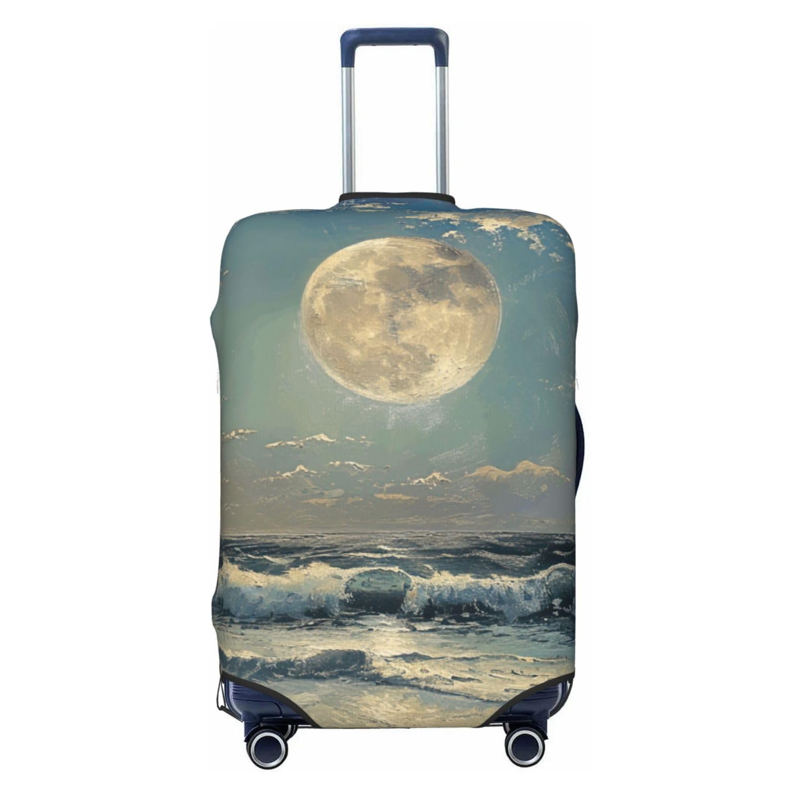 Housse de protection valise extensible lavable Noir taille L - 8