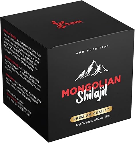 Miniatura 8 de AMU NUTRITION Pure Shilajit - Resina Shilajit orgánica natural mongol auténtica  Rejuvenecimiento ayurvédico Rasayana  Fuente natural de ácido