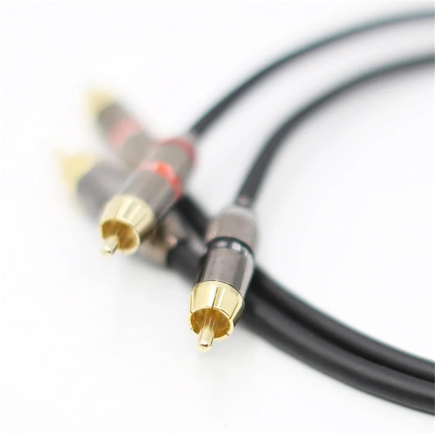 OFC A53 HiFi RCAA Interconnect Cable Copper Audio Grade HiFi Cable Home Theater & Audio Cable(0.5m)