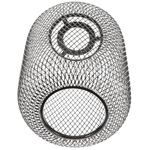 Abaodam 属製メッシュデザインランプシェード モダン鉄ワイヤー ペンダントライトカバー 簡単取付 室内装飾用 カフェ レストラン 寝室適用