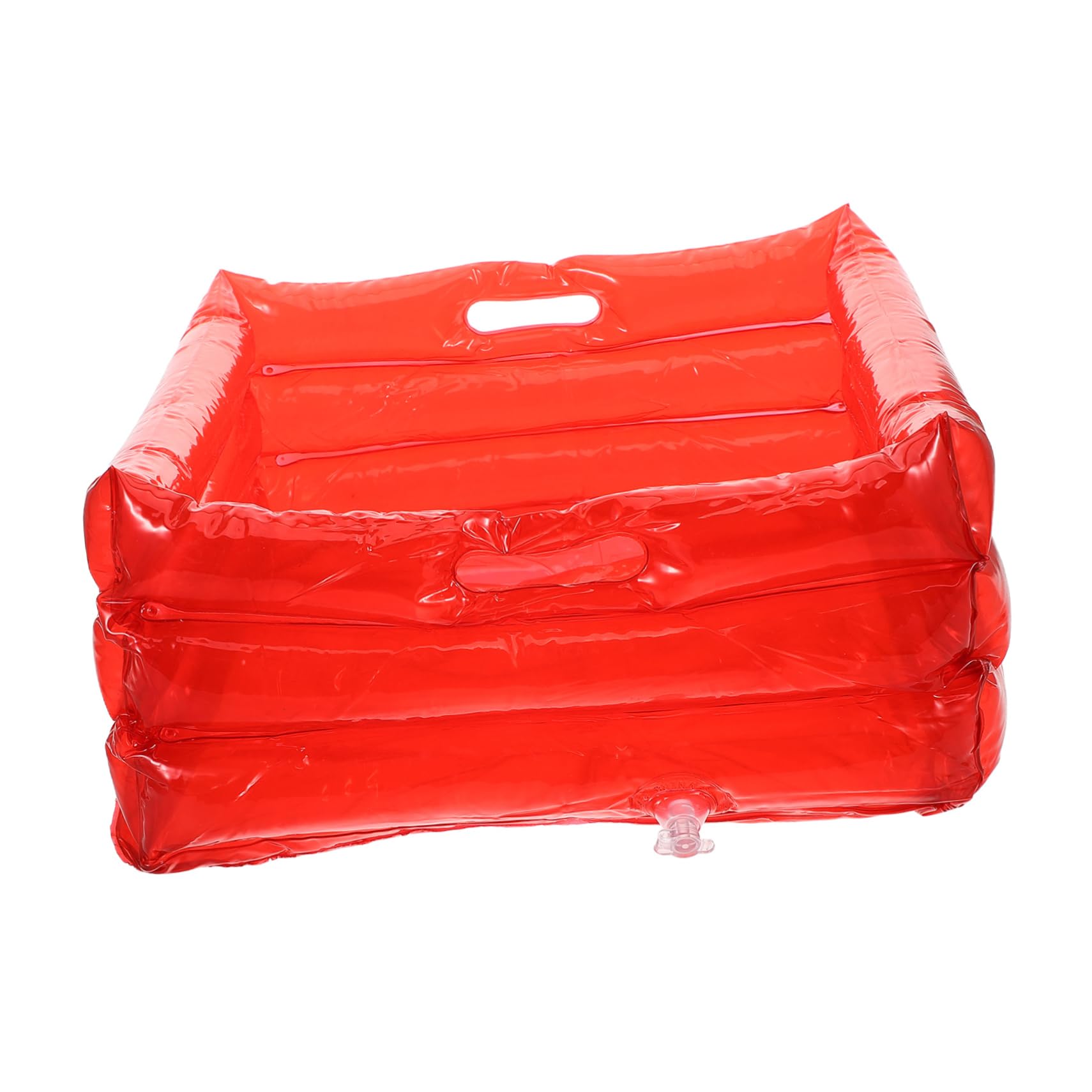 POPETPOP Inflatable Foot Soaking Bucket Portable Outdoor Footbath Foldable Water Storage Easy to Set up for Camping Fishing Trips
