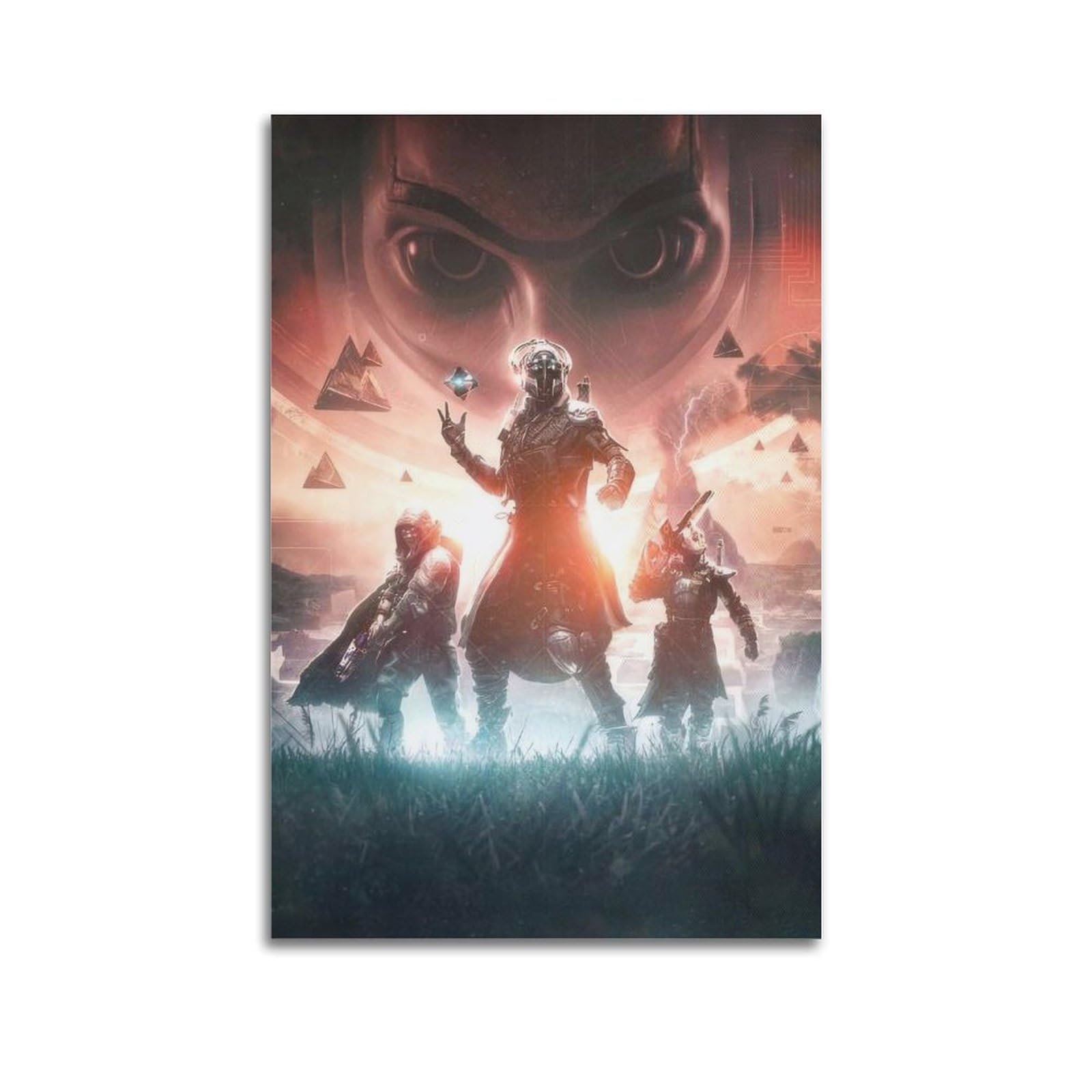 Ksoxdaitip Unframe-Style Destiny 2 Game Poster Poster Decorative Painting Canvas Wall Posters And Art Picture Print Modern Family Bedroom Decor Posters 20X30inch(50X75cm)