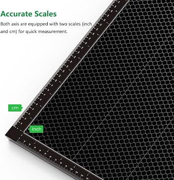 Honeycomb Laser Bed for XTool S1 Laser Engraver and Cutter Machine. Steel Honeycomb Cutting Bed for XTool S1 Laser Cutter