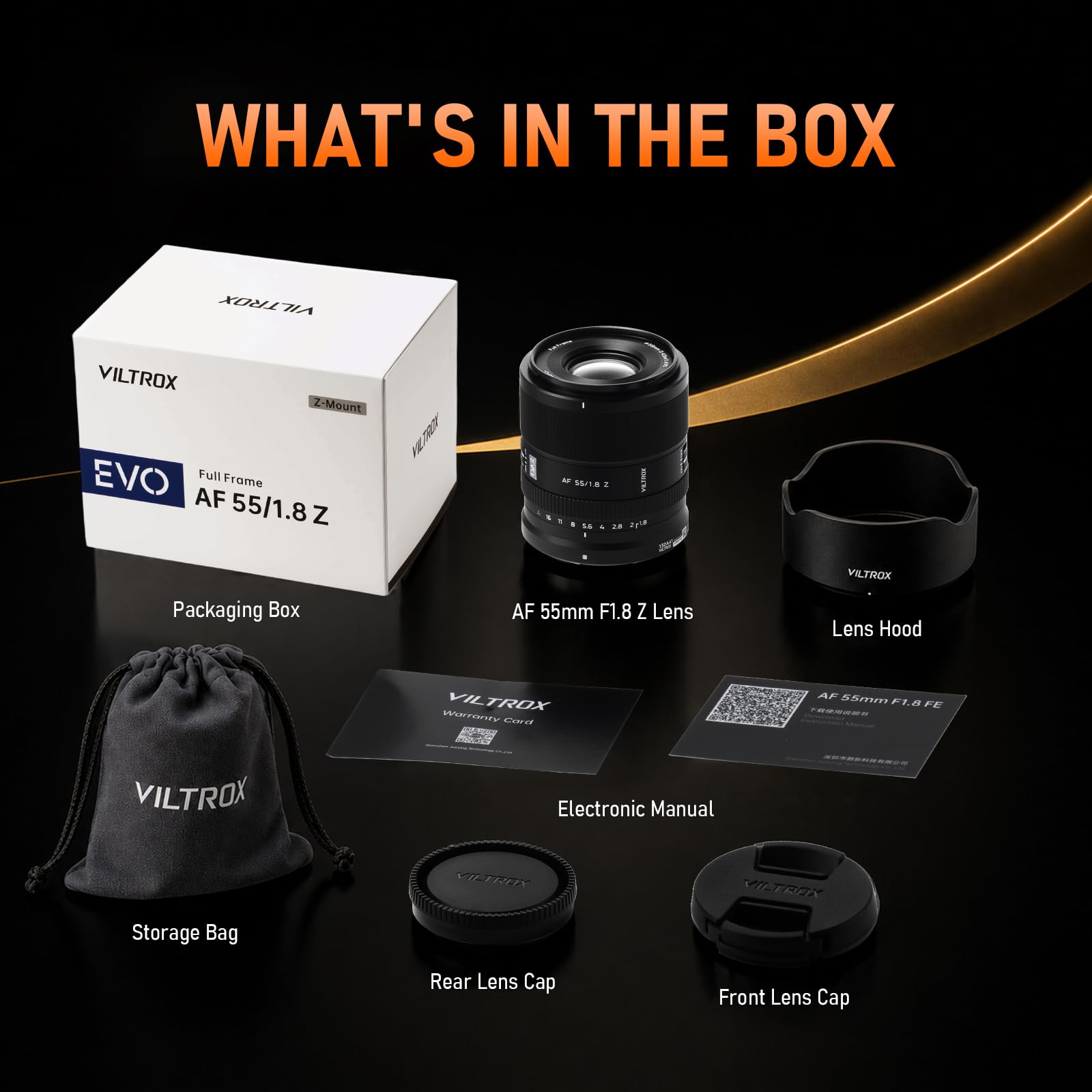 VILTROX 55mm F1.8 Evo Z Fotografia Obiektyw do aparatu Nikon Z Mocowanie pełnoramowe Obiektyw Szeroki otwór z autofokusem i APO-Design dla Nikon ZFC Z50II Z50 Z30 ZR ZF Z9 Z8 Z7II Z6II Z5II