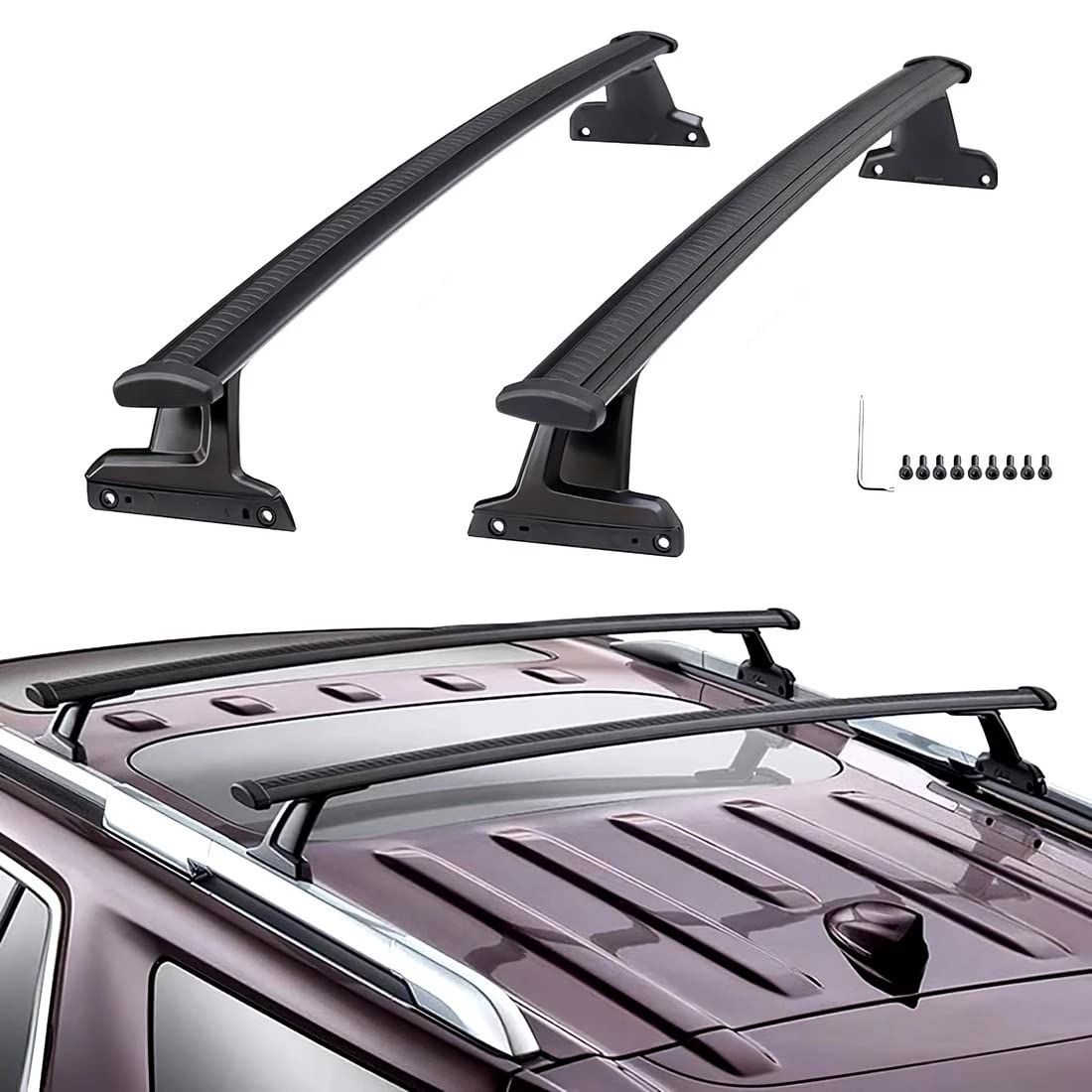 Buy Aluminium Roof Rack Bars for Chevy Chevrolet Traverse 2018 2019