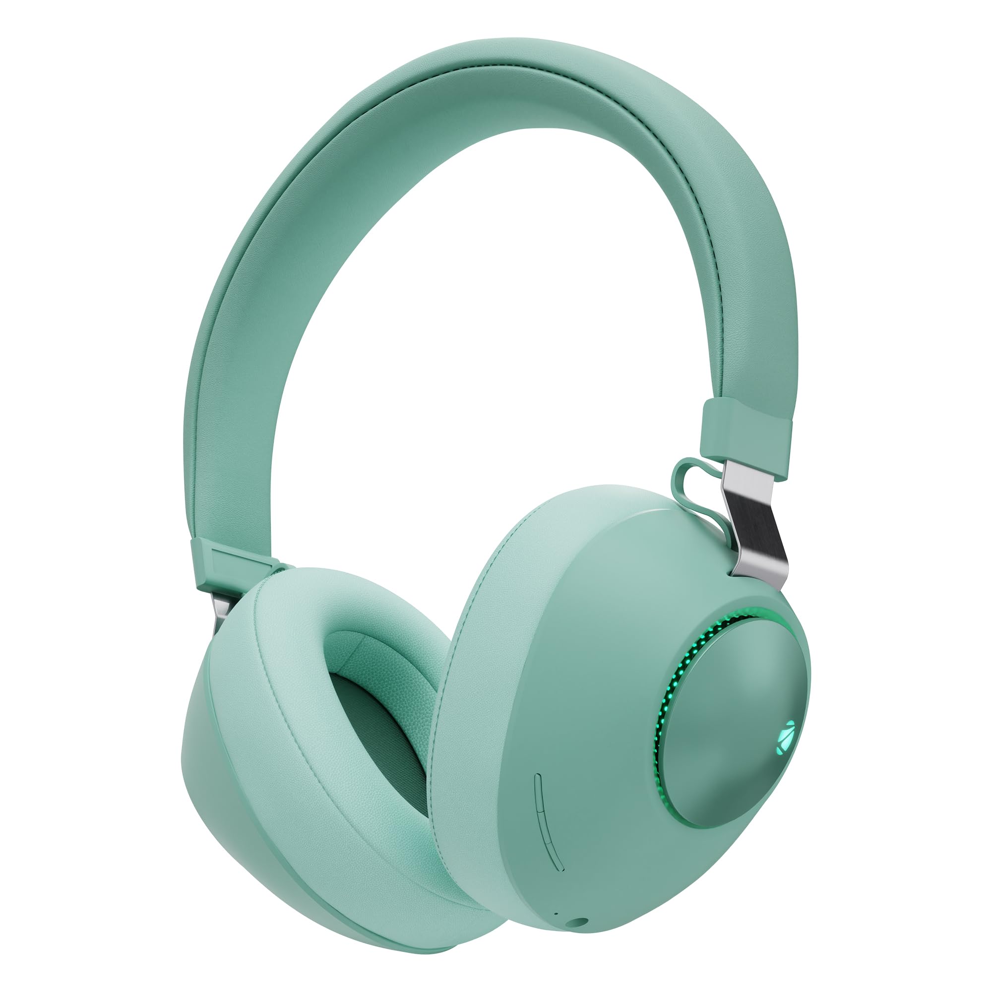 Zebronics Zeb-Duke Over‑Ear Headphone with Mic – Green