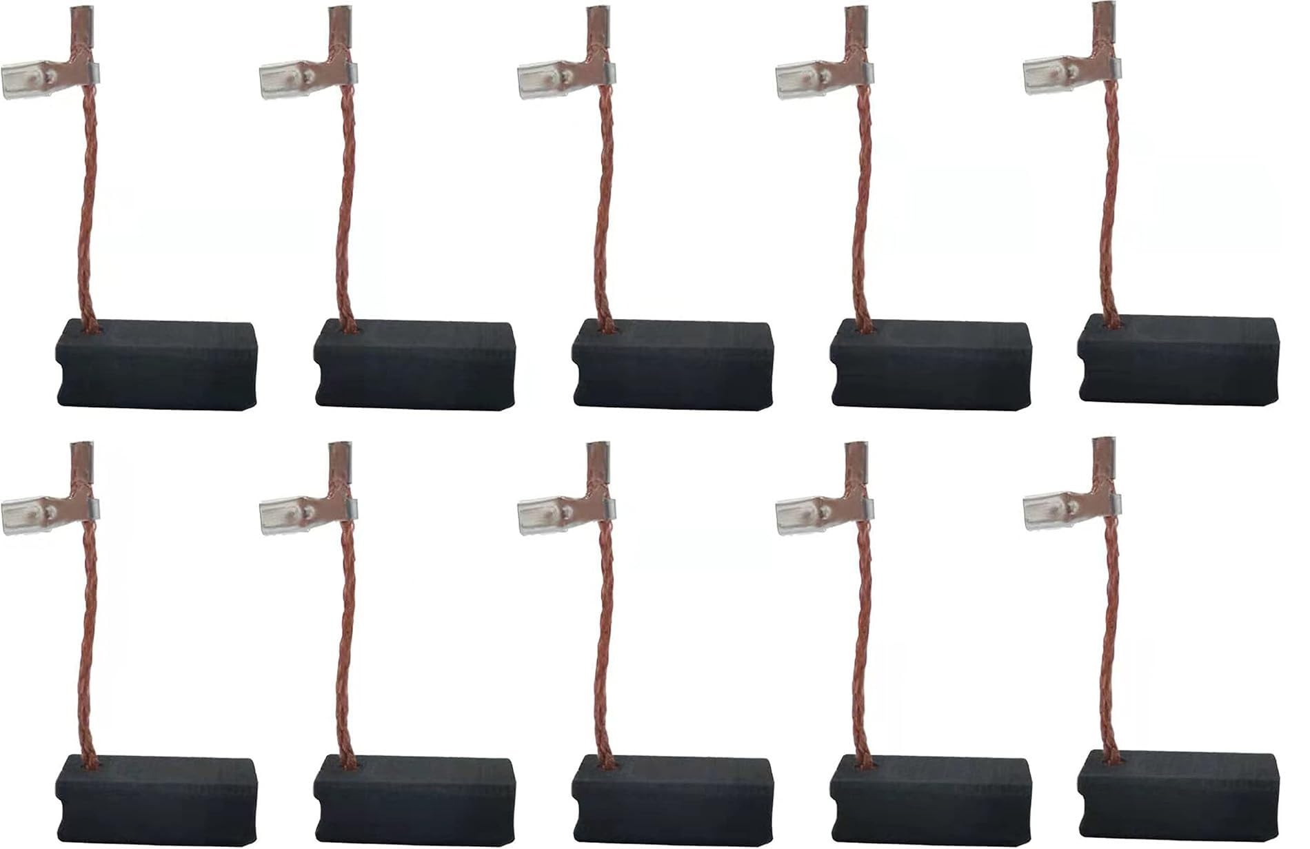 For Dewalt DWP611 DWP611K 450 Router For Dewalt A27343-4 Motor Replacement Part A27343-4 Carbon Brush 10 PCS