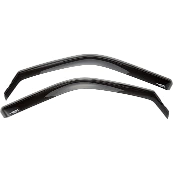 ClimAir CLS0033277D 3277D Professional Front Wind Deflectors, Black | Compatible with Volkswagen Transporter T5 2003-2015 &amp; T