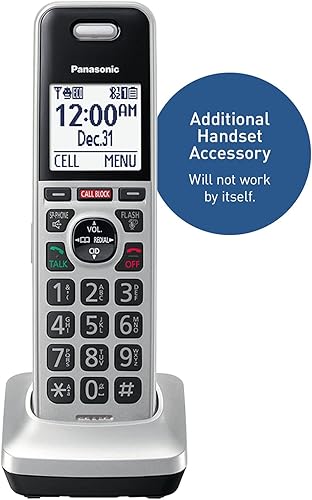 Miniatura 2 de Panasonic Accesorio de teléfono inalámbrico compatible con sistemas telefónicos inalámbricos de la serie KX-TGF97x - KX-TGFA97S