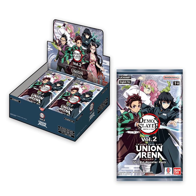 UNION ARENA トレーディングカードセット【4613 Amazon.com: Union Arena Card Game: Booster Box: Demon Slayer