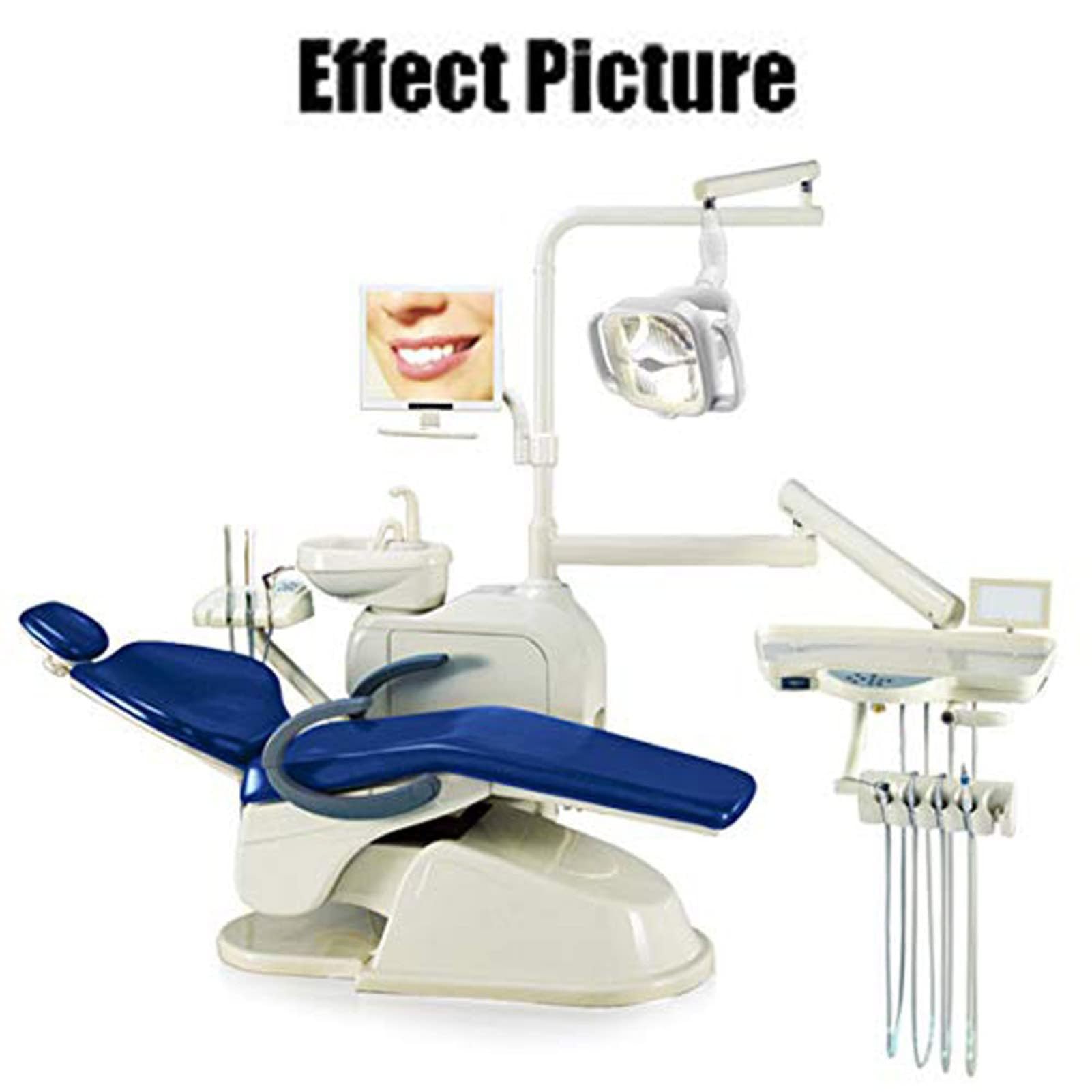 Lampade Orali a LED Dentali, Luce Chirurgica Regolabile Senza Ombre Lampada per Esame Orale a Freddo per Poltrona Odontoiatrica, Ausiliario per Chirurgia Dentale