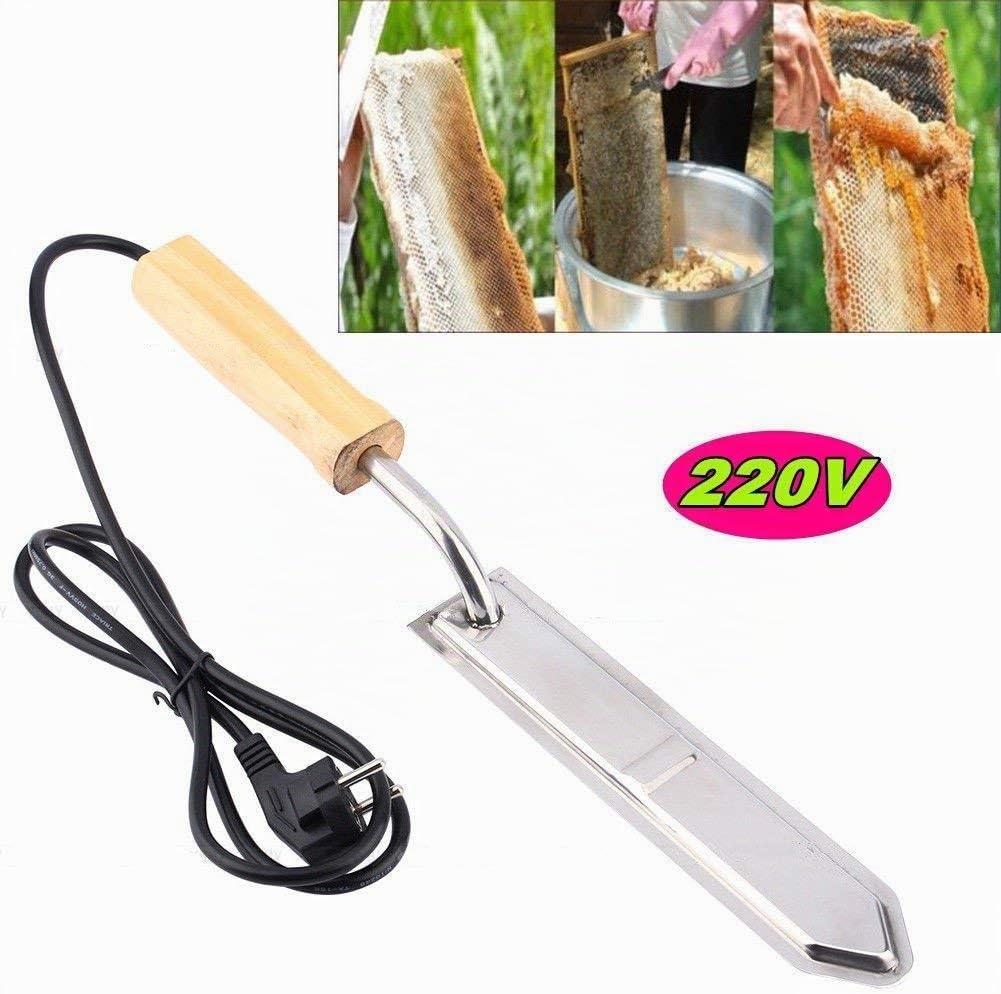 Yosoo Coltello Elettrico disopercolatore per Apicoltore per lestrazione del con termostato 220 V