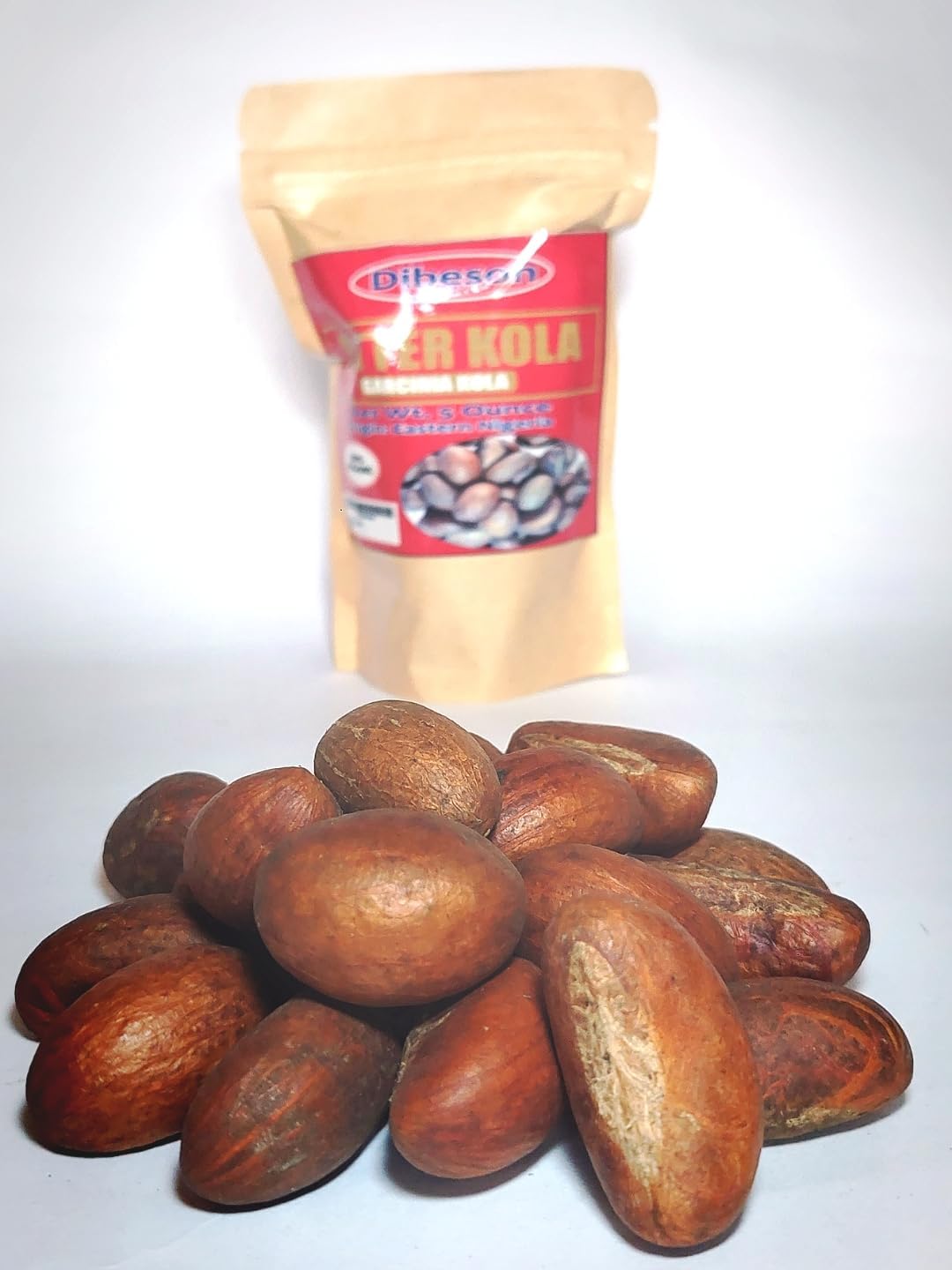 Dibeson Bitter kola nuts - Garcinia Kola, (5 Ounce), African bitter kola, Organic Bitter kola.