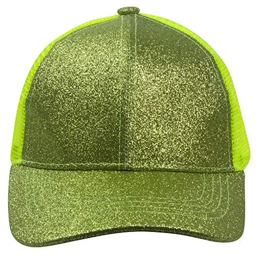 Kids Ponytail Messy Bun Trucker Hat2