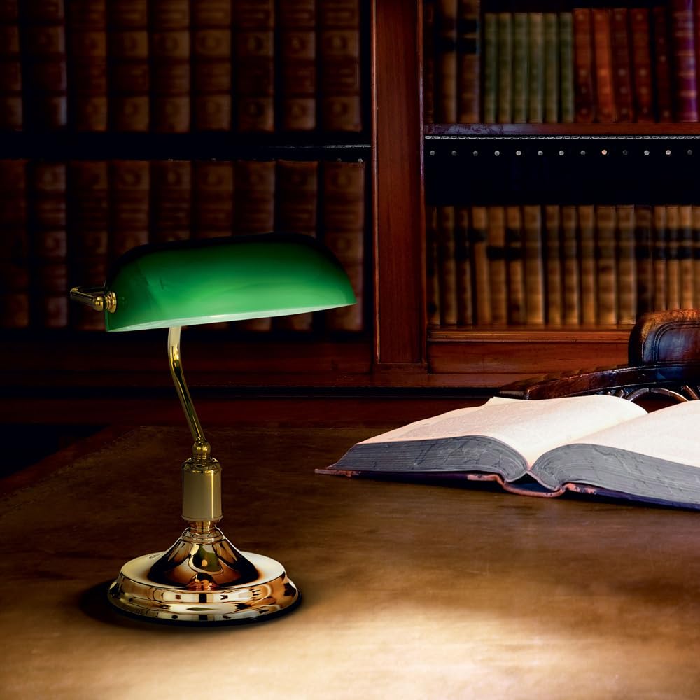 Ideal Lux LAWYER TL1 Lampe, laiton