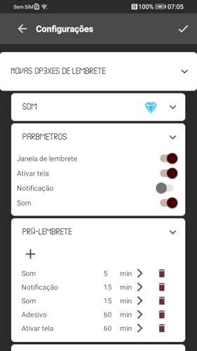 NÃO ESQUEÇA - um lembrete com adesivos na tela