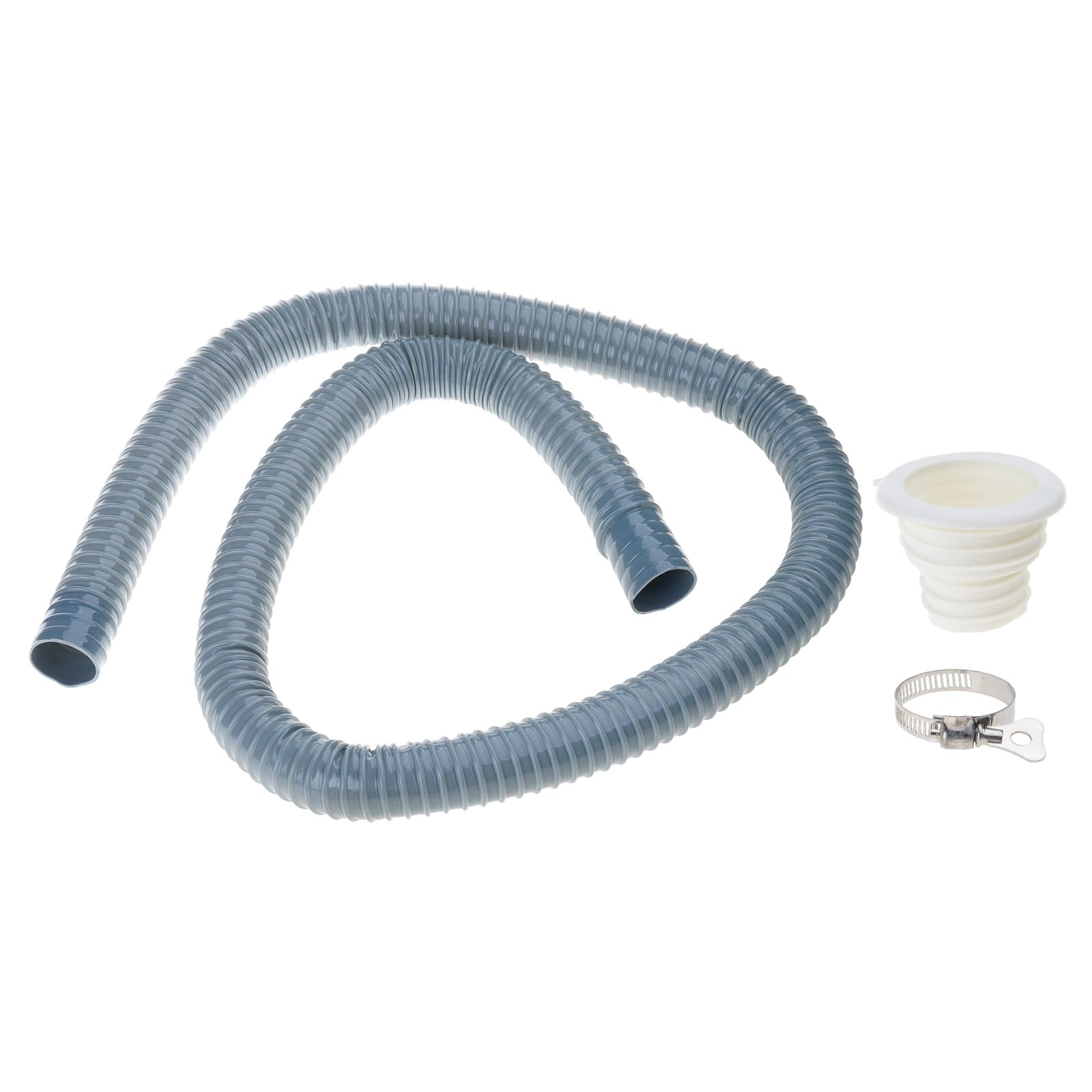 Hdoytxxm 150Cm Flexible 70Cm / 100Cm Length Pvc Drain Hose Extended Length Drainage Tube For Bathroom Sink & Kitchen Basin Installation Renters Plumbing Solution