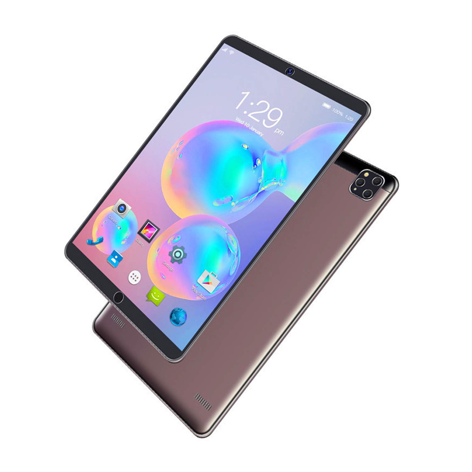 3G Phone Tablets, 0.3 Front + 2.0 MP Rear Camera, 1280x 800IPS, 4000mAh, 1GB + 16GB Storage, Dual SI