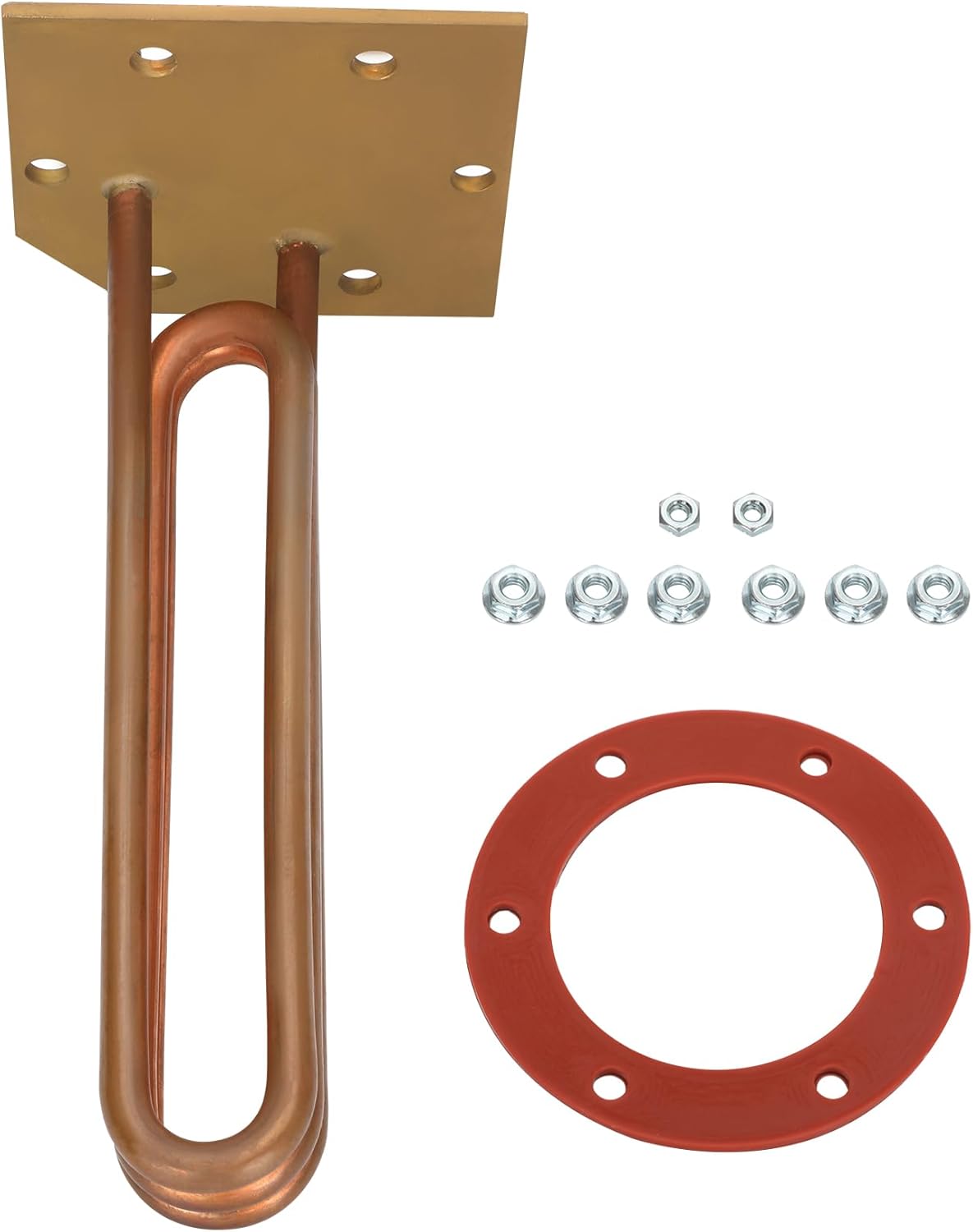 Heating Element 29091CMS 9KW 240V 1HP MS400, Compatible with Mr.Steam’s Heating Operation Residential MS Model MS400 Steam Bath Generators, Boils The Tank Water to Build Pressure and Create Steam