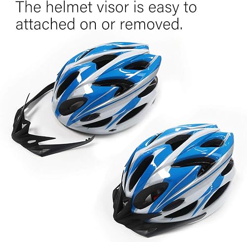 Miniatura 8 de UPANBIKE Casco de bicicleta para adultos, protección de seguridad ajustable de una sola pieza para bicicletas de montaña y carretera