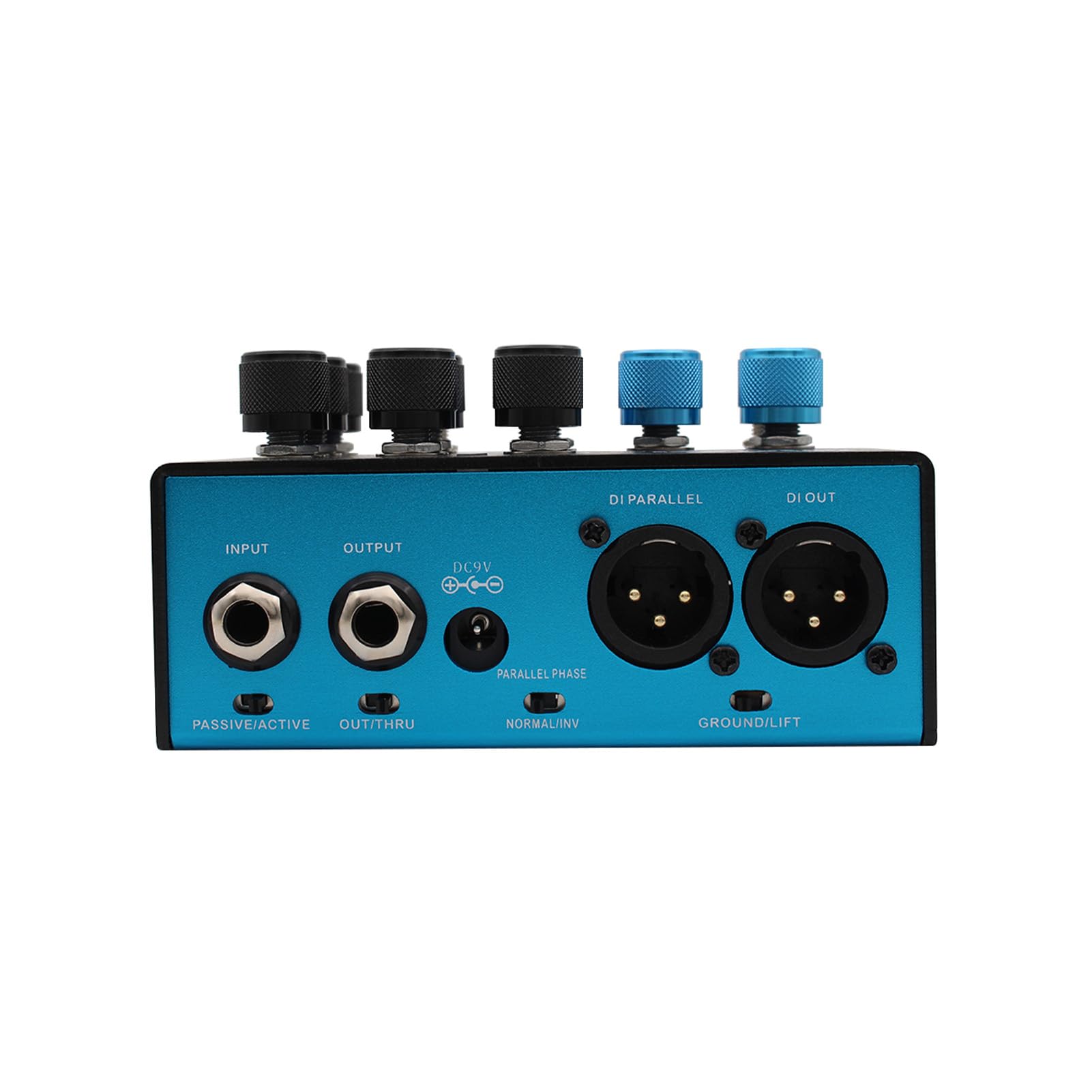 Pedale Multieffetto per Basso, Processore Multieffetto Professionale, Pedali per Basso con Preamplificatore, Equalizzatore a 3 Bande, Catena di Segnali Parallela, Loop FX, Simulatore di