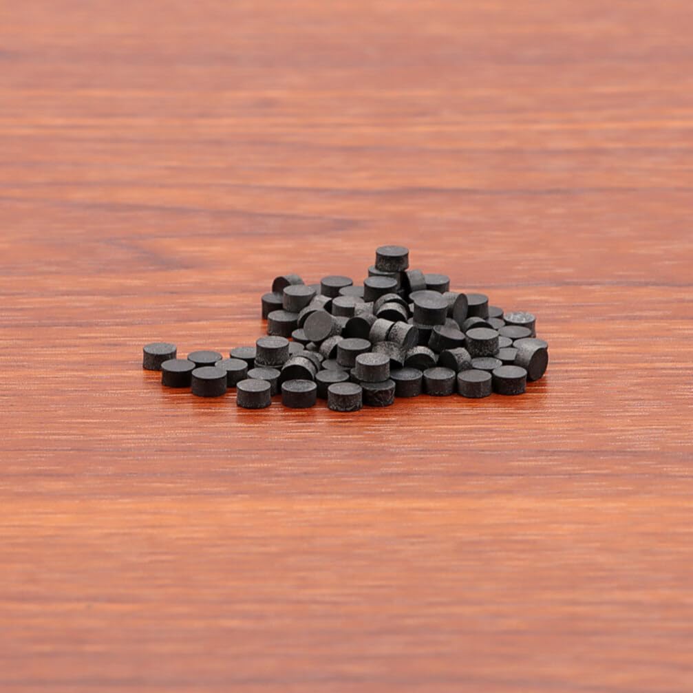 Vaguelly 100pcs Fretboard Inlay Dots Guitar Markers Easy Installation Wooden Stickers for Guitar Players