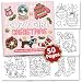 Brightenkidz Cozy Girl Christmas Coloring Book - Cute & Simple Adult Coloring Book with Bold and Easy Designs, Relaxation Hygge Winter Style - Cozy Christmas Holiday Gifts for Teens