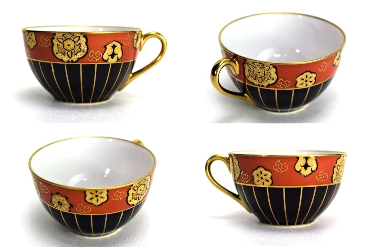 Noritake - オールドノリタケ カップ&amp;ソーサ ケーキ皿 トリオ オールドノリタケ カップ&ソーサー ケーキプレート トリオ