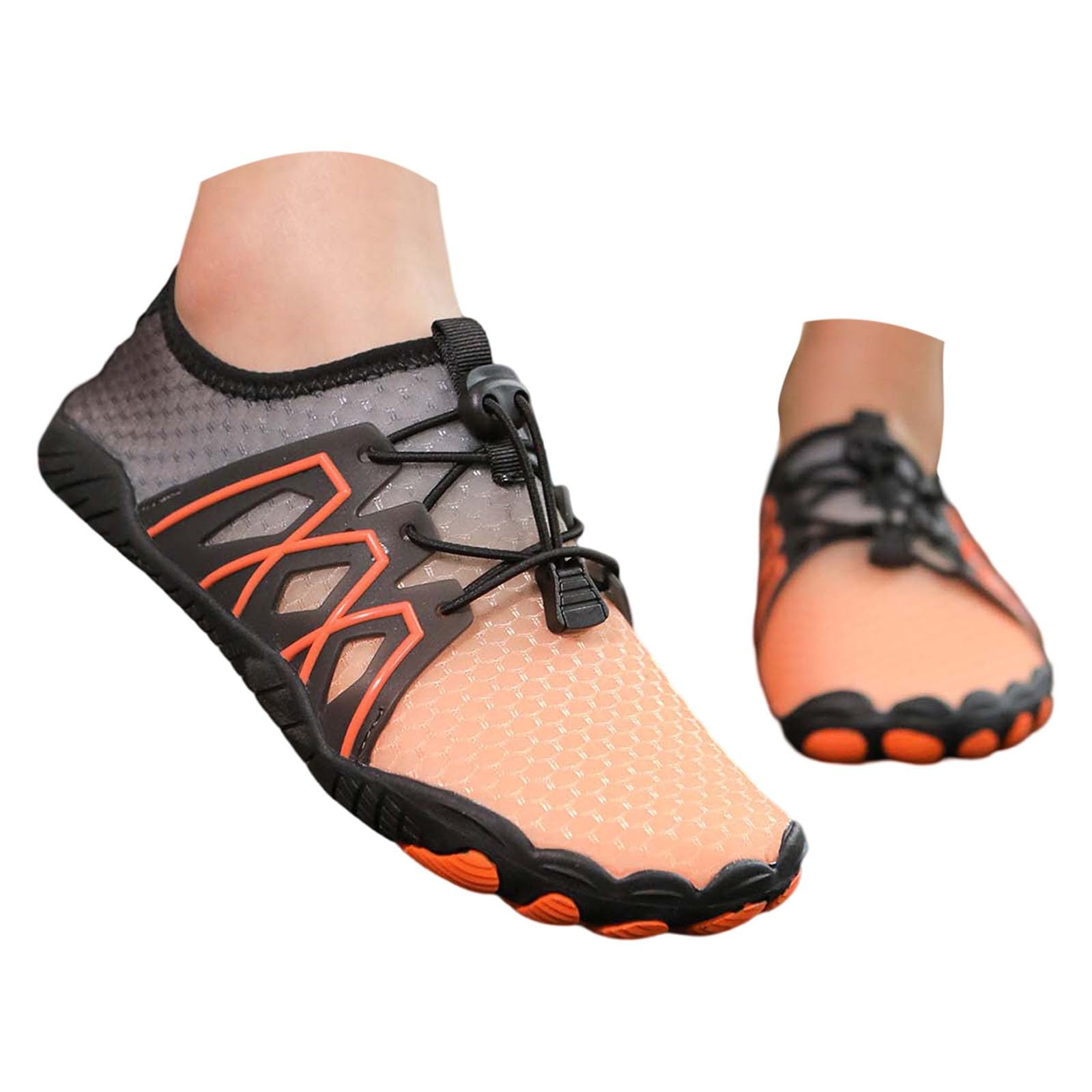 Scarpe da Scoglio Uomo per Entrare in Acqua Scarpette Calcio di Gomma Il Mare Donna Calzari Sub Acquatiche Roccia Spiaggia Scarpetta Sandali Ciabatte Scogli Fiume Piscina Plastica