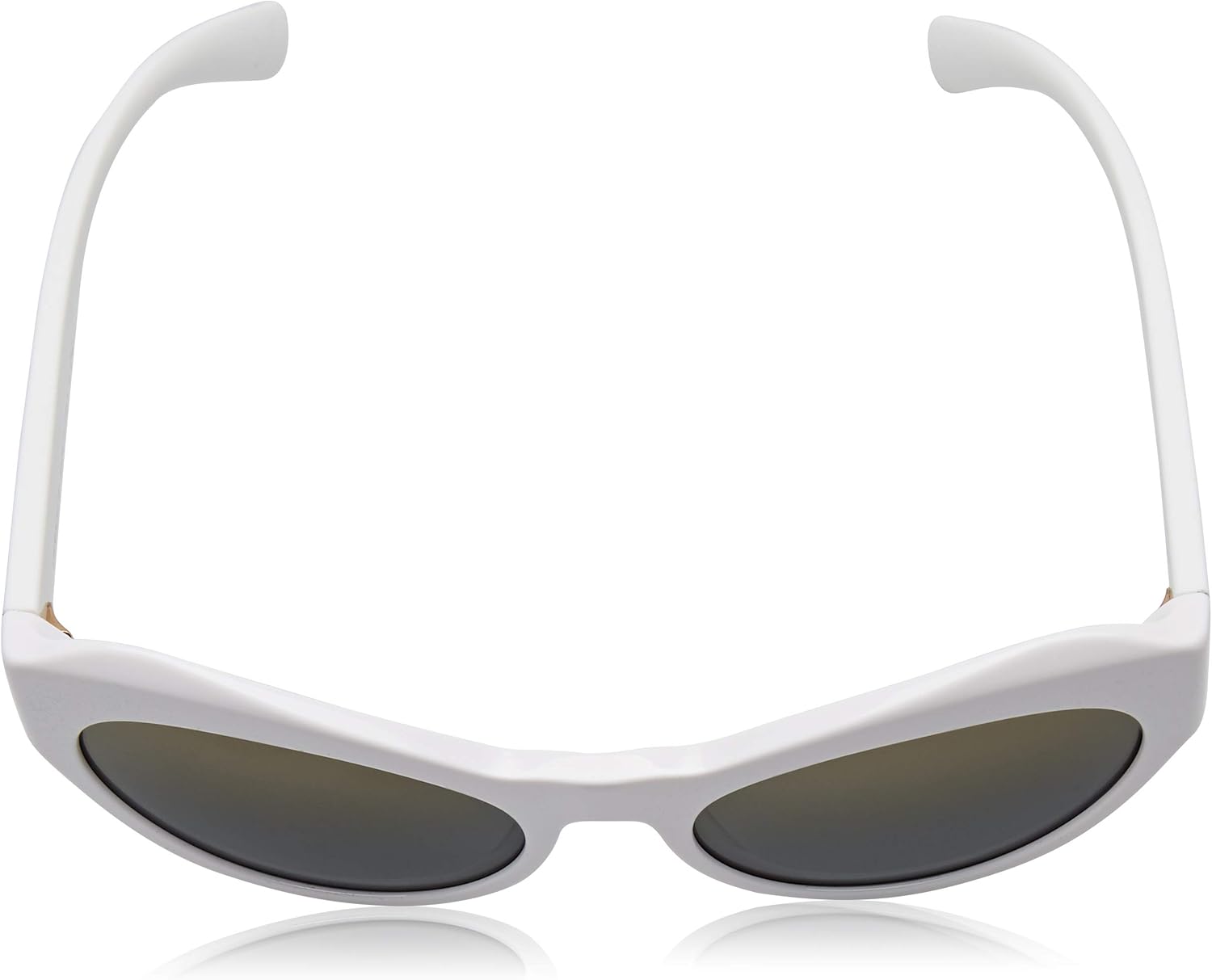 Miniatura 4 de Versace VE4356 Gafas de sol 401Y9-54 - Mujeres, Marco Blanco, Gris Oscuro Espejo Oro VE4356-401-Y9-54