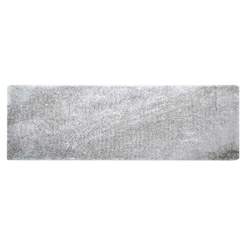 Rug Monaco 080 x 230 cm blanc gris : le tapis anti-glisse pour sol protégé