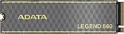 SSD Adata Legend 860 500GB M.2 NVMe Gen4x4, Leitura 6000MB/s, Gravação 5000MB/s, Alta Performance e Compatibilidade com PS5 – SLEG-860-500GCS