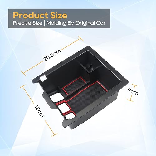 Miniatura 7 de LFOTPP Para Mazda CX-5 2023 2024 2025 Organizador de consola central para Mazda CX-5 2017-2022 2023 2024 2025 Bandeja de consola CX-5 Accesorios CX5