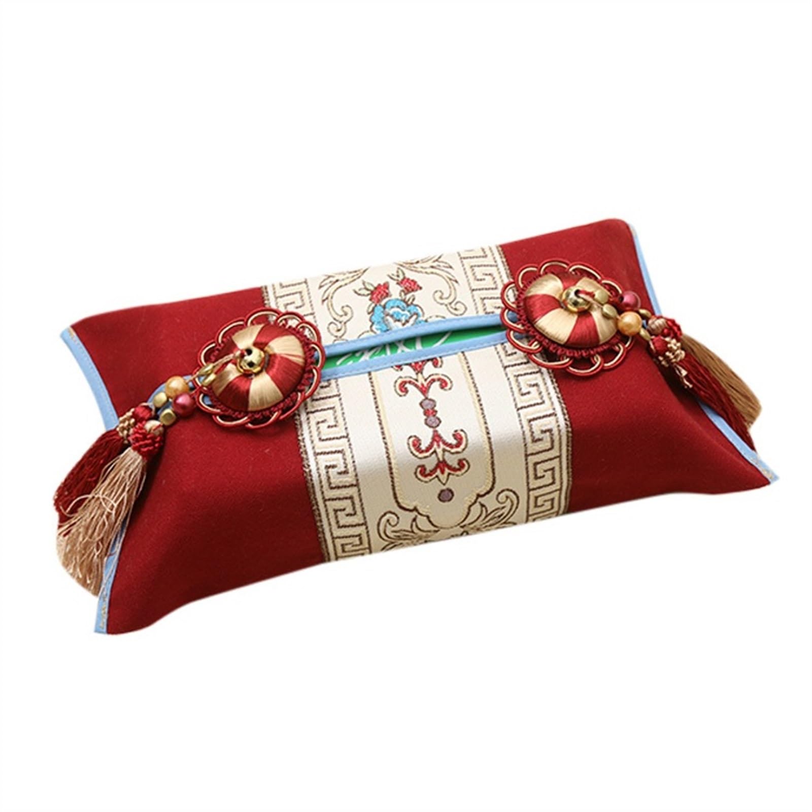 Xdgsdrdf Red Fashionable And Creative Napkin Storage Box(Red)